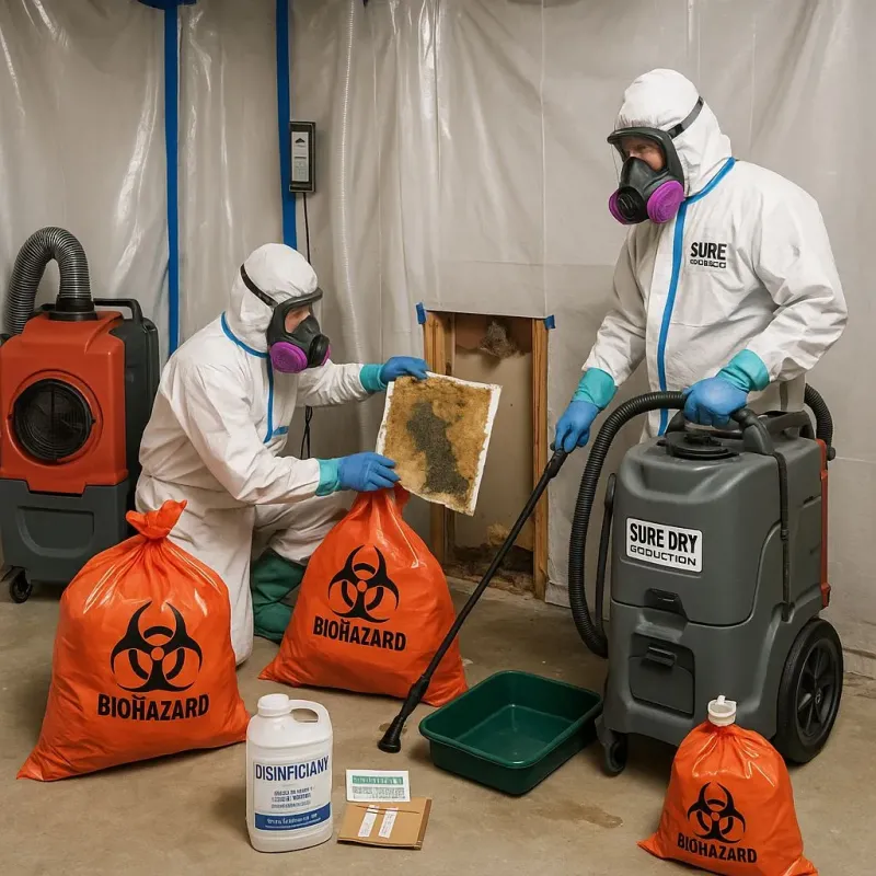 Contaminated Water Handling Protocols process in Frederickson, WA