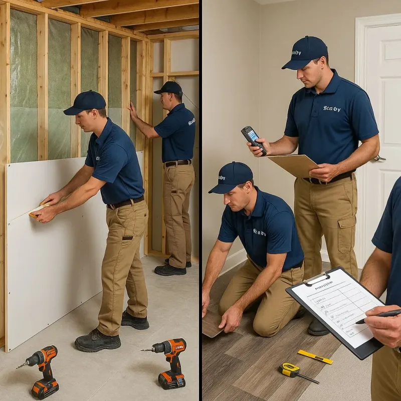 Repairs and Reconstruction process in Frederickson, WA