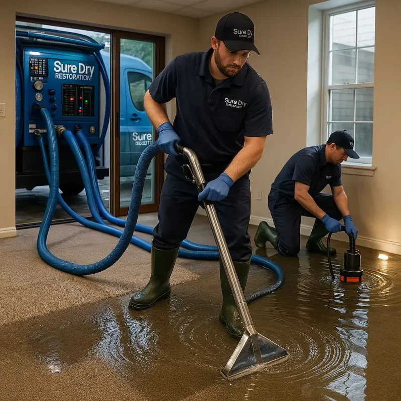 Water Extraction and Removal process in Frederickson, WA